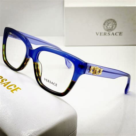 oval versace glasses|versace prescription glasses men's.